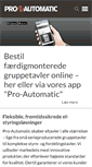 Mobile Screenshot of pro-automatic.dk